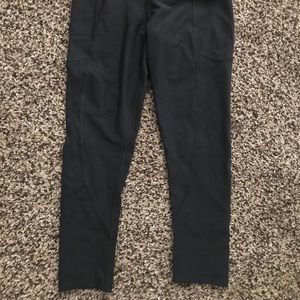 Worn once Black Victoria Sec Total Knockout Capri